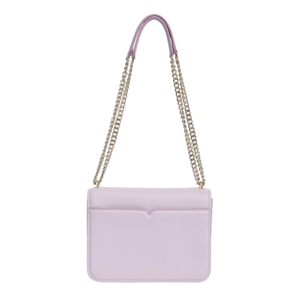 Kate Spade Purple Pebbled Leather 2 Way Shoulder Crossbody Bag - NWT Retail $378 - Picture 2 of 6